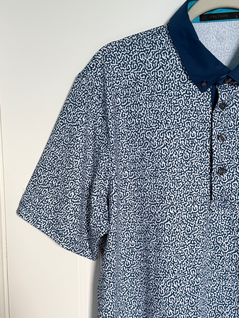 Greyson Men's Falcon Coral Dreams Polo Shirt Size Large 39811 - Picture 5 of 16